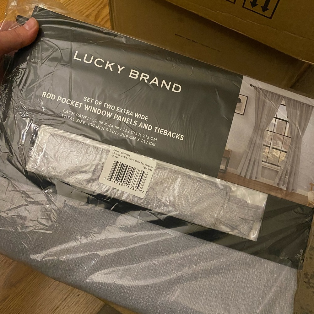 Lucky Brand Curtains 84in Sheer